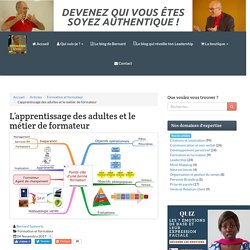 L’apprentissage des adultes et le métier de formateur