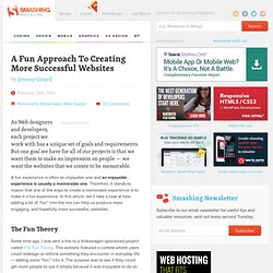 A Fun Approach To Creating More Successful Websites
