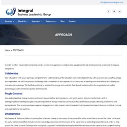 The Integral Business Leadership Group