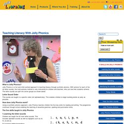 Jolly Phonics - a child-centred approach to teaching literacy Jolly Learning
