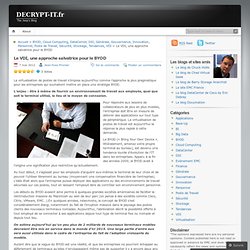 Le VDI, une approche salvatrice pour le BYOD « DECRYPT-IT.fr