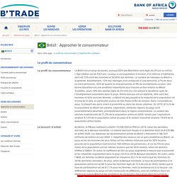 Approcher le consommateur au Brésil - Observer les pays - B'Trade