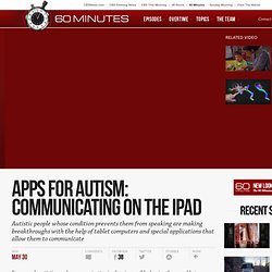 Apps for Autism: Communicating on the iPad