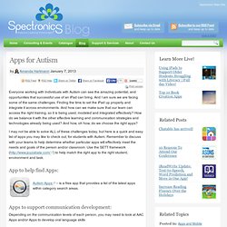 Apps for Autism