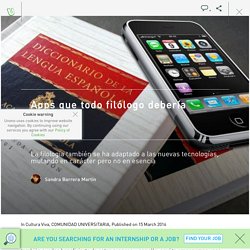 Apps que todo filólogo debería conocer