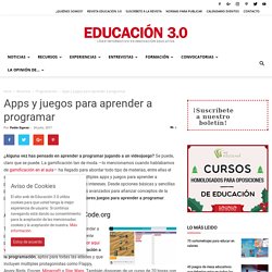 Apps y juegos para aprender a programar