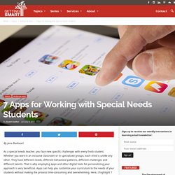 7 Apps for Special Needs Students