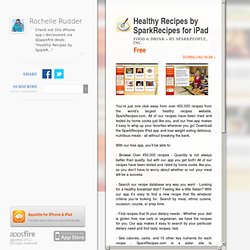 Healthy Recipes by SparkRecipes for iPad