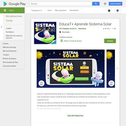 EducaT+ Aprende Sistema Solar - Aplicaciones en Google Play