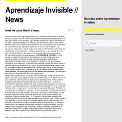 Aprendizaje Invisible // News