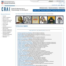 Centre de Recursos per a l'Aprenentatge i la Investigació - CRAI UB
