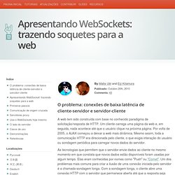 Apresentando WebSocket: trazendo soquetes para a web