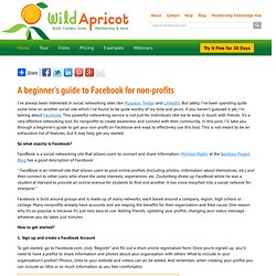 A beginner&#039;s guide to Facebook for non-