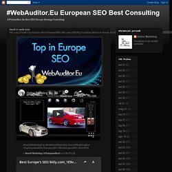 #WebAuditor.Eu European SEO Best Consulting: aprile 2020