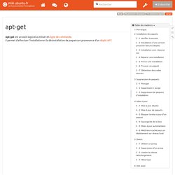apt-get - Documentation Ubuntu Francophone - Abrowser