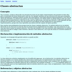 Apuntes Lenguaje Java - Clases Abstractas