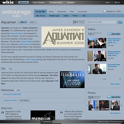Aquaman - Entourage Wiki