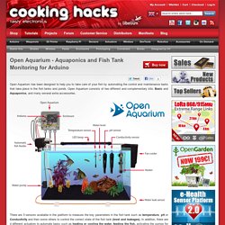 Open Aquarium - Aquaponics and Fish Tank Monitoring for Arduino