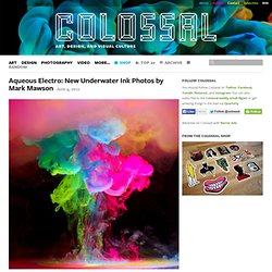 Aqueous Electro: New Underwater Ink Photos by Mark Mawson