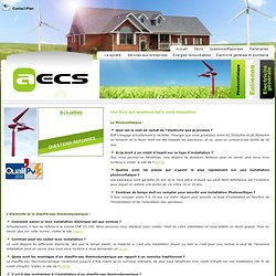 Eolien près de l’Aquitaine : AECS - Questions/Réponses