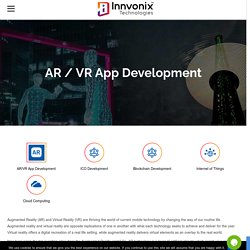 AR & VR app development, AR Apps Development, VR Apps Development