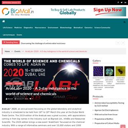 ArabLab+ 2020 – A 3-day indulgence in the world of science and chemicals - Biomall Blog
