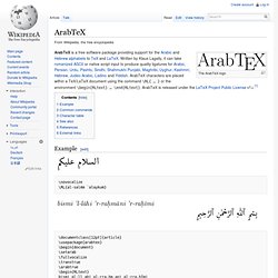 ArabTeX