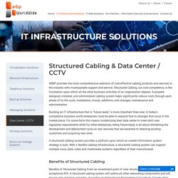 Best for Structured Cabling & Data Center CCTV ?