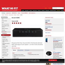Arcam irDAC review from the experts at whathifi