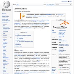 ArcelorMittal