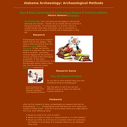 Archaeological Methods