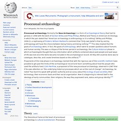 Processual archaeology