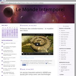 OVNI Archéologie Extraterrestre