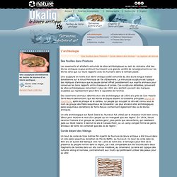 Archéologie page 1 - Ukaliq le lièvre arctique