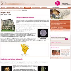Service Archéologique Départemental des Yvelines - Moyen Âge