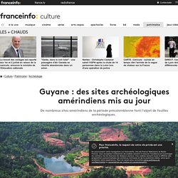 Guyane : des sites archéologiques amérindiens mis au jour