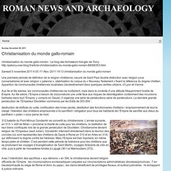 Christianisation du monde gallo-romain