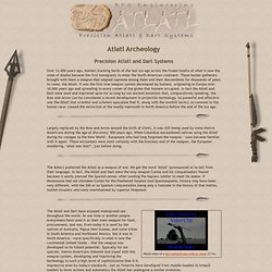 Archeology - Atlatl.com - Learning About Primitive Atlatl and Da