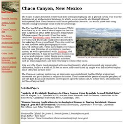 Archeology Research - Chaco Canyon, New Mexico