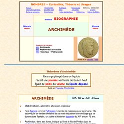 Archimède Biographie