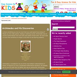 Archimedes Facts for KidsEasy Science For Kids