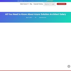 Azure Solution Architect Salary 2All You Need to Know About Azure Solution Architect Salary021