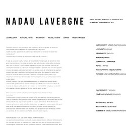 NADAU LAVERGNE ARCHITECTES URBANISTES: OPERATION COEUR D'ILOT, BORDEAUX, 2008