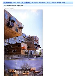 10(+) architects I have been thinking about