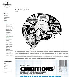 The Architects Brain - The Architects Brain 11/11 ‘In pre-modern epo...