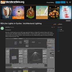 IES-Like Lights in Cycles / Architectural Lighting