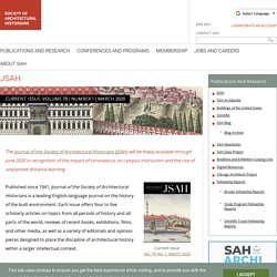 Society of Architectural Historians