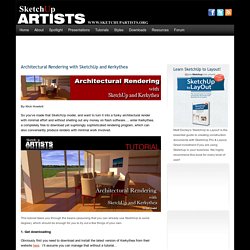 Architectural Rendering with SketchUp and Kerkythea