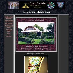 Architectural Stained glass by Karal studio