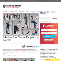 65 More Free Cutout People by xoio